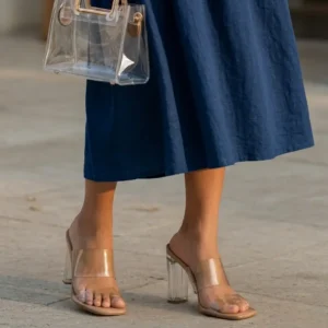 Clear shoes