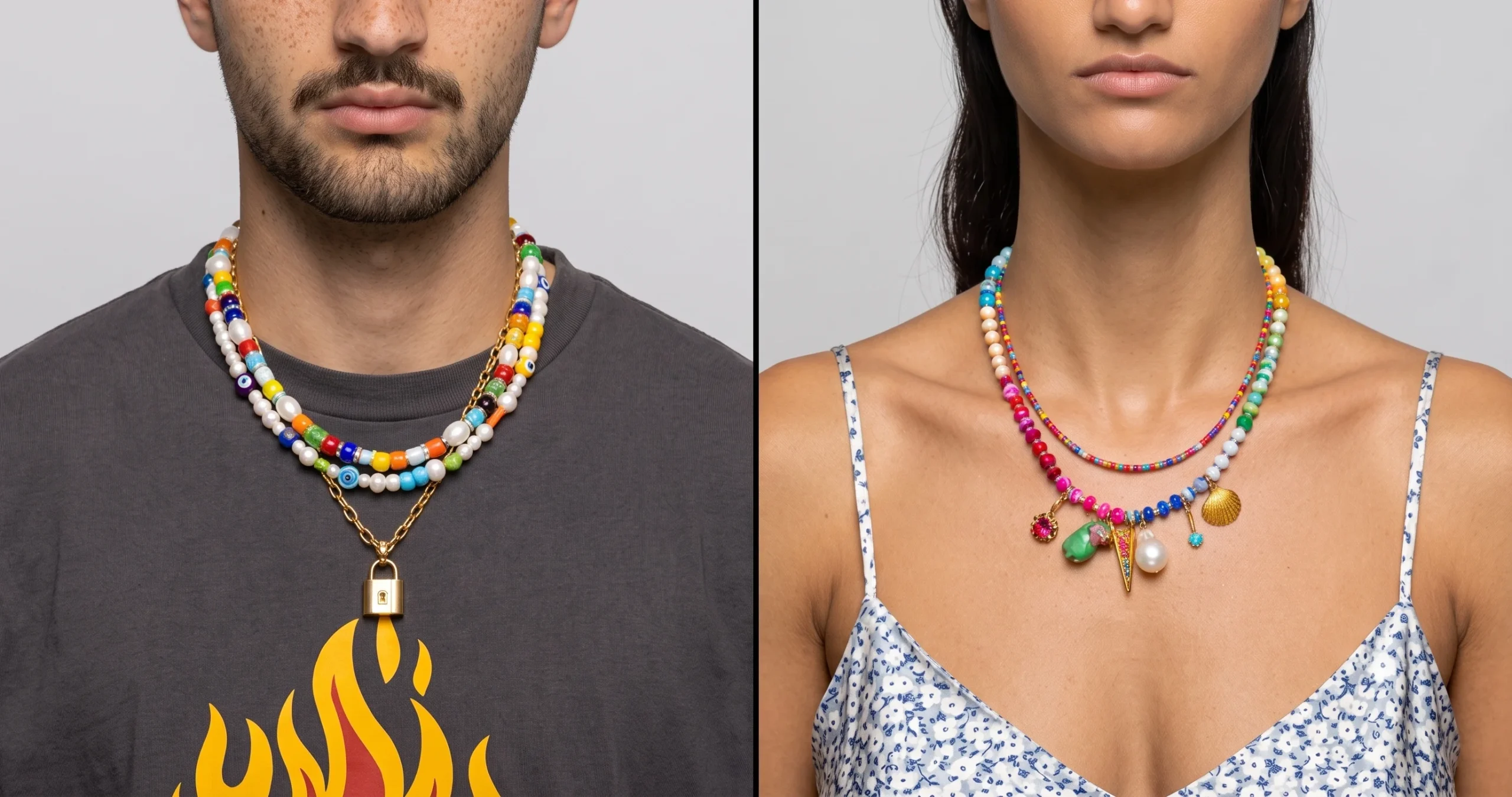 Colorful Beaded Necklaces