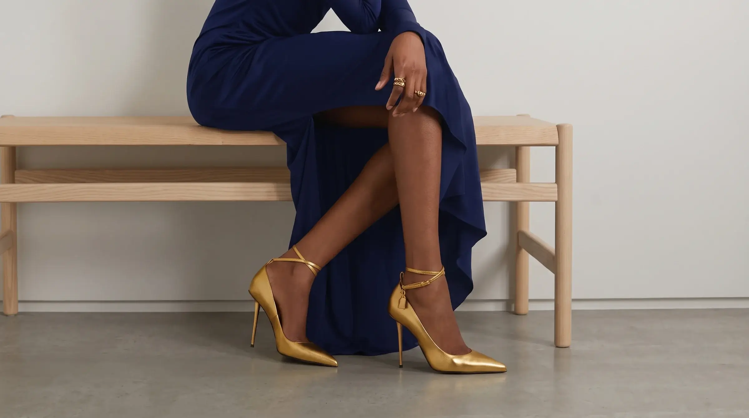 Gold Shoes