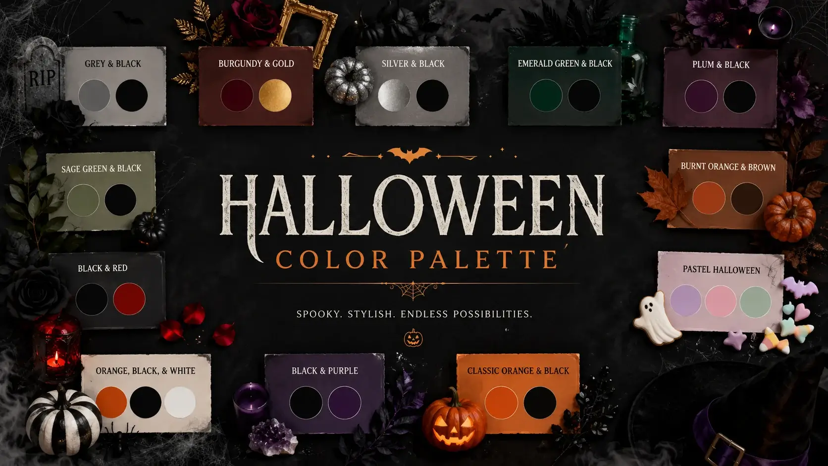 Halloween Color Palette