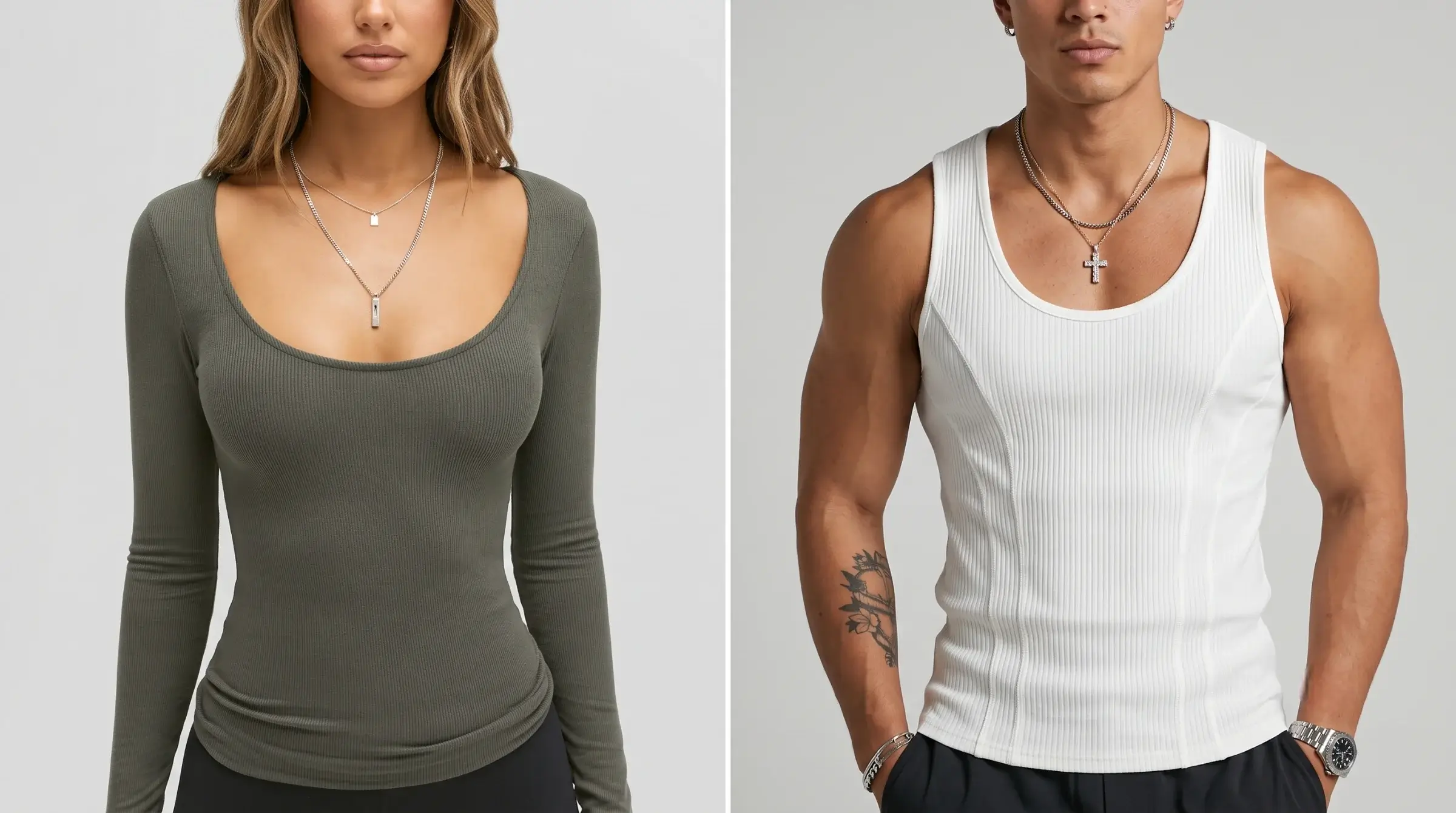 Scoop Neckline