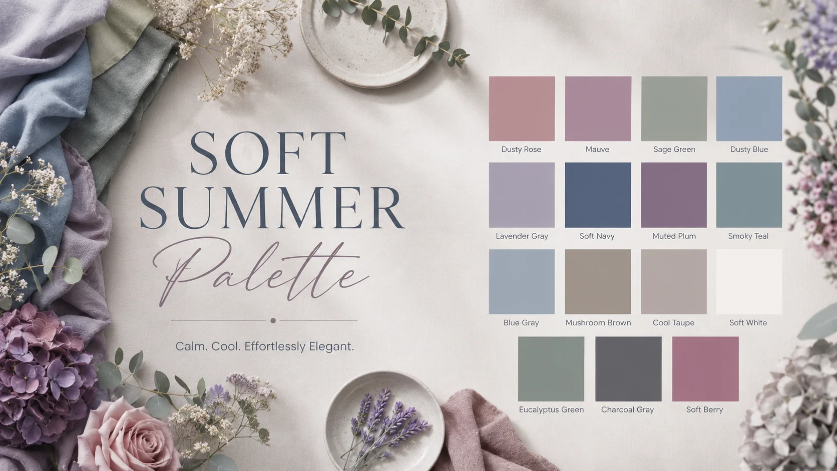 Soft Summer Palette