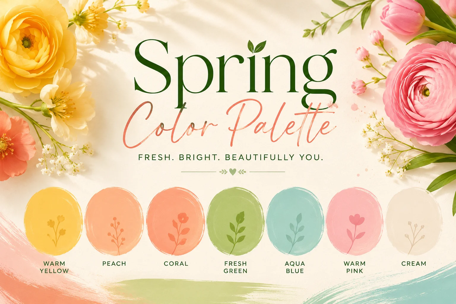 Spring Color Palette: The Best Colors to Wear for a Fresh Look