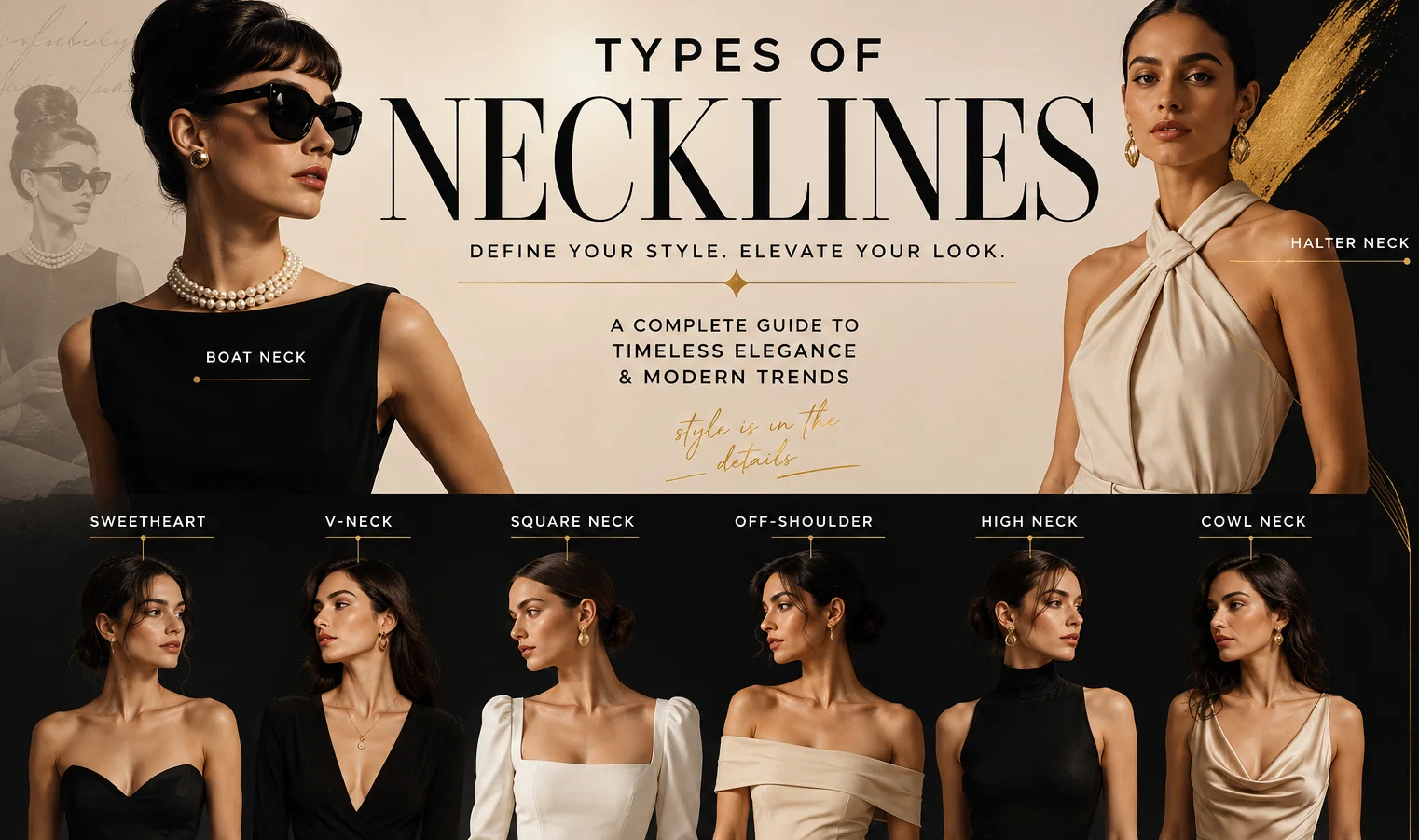 Types of Necklines
