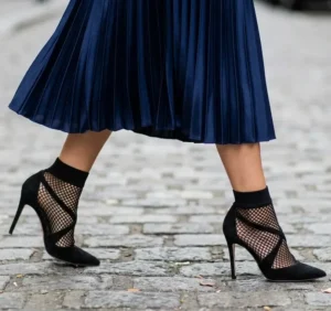 black shoes