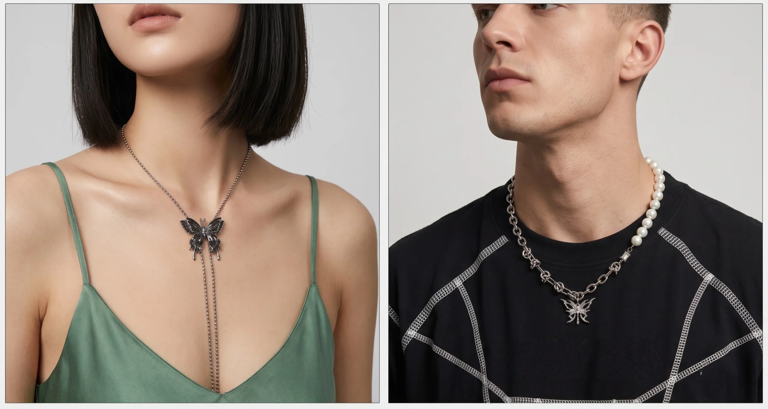 butterfly necklaces
