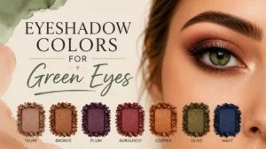 eyeshadow colors for green eyes