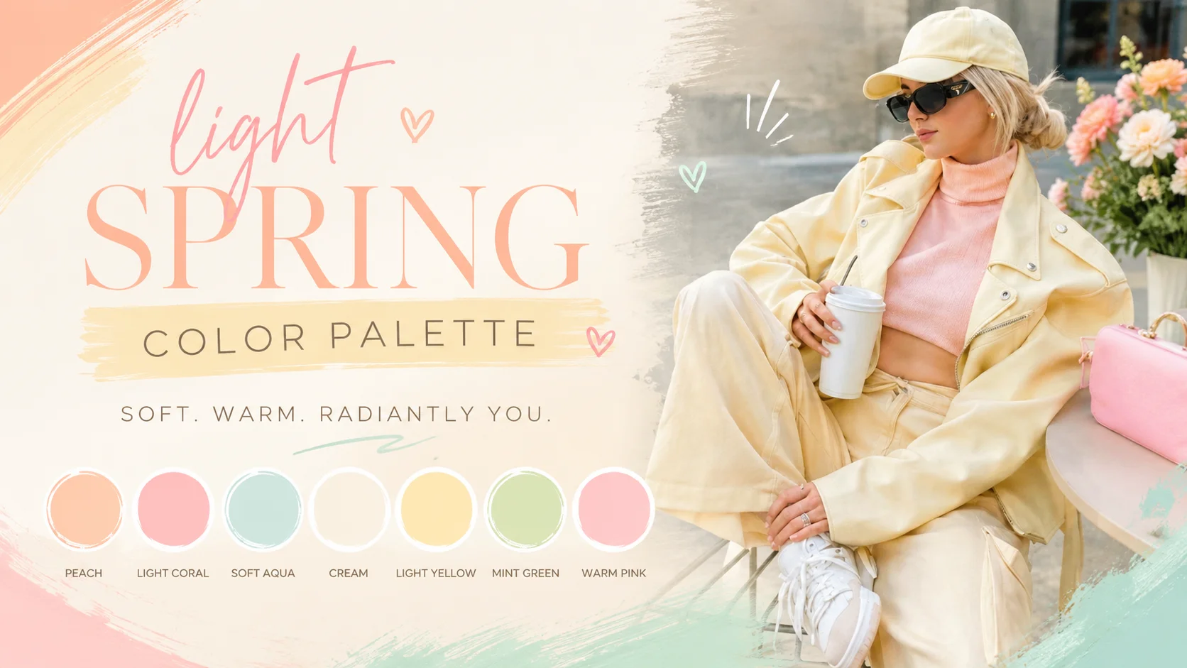 light spring color palette