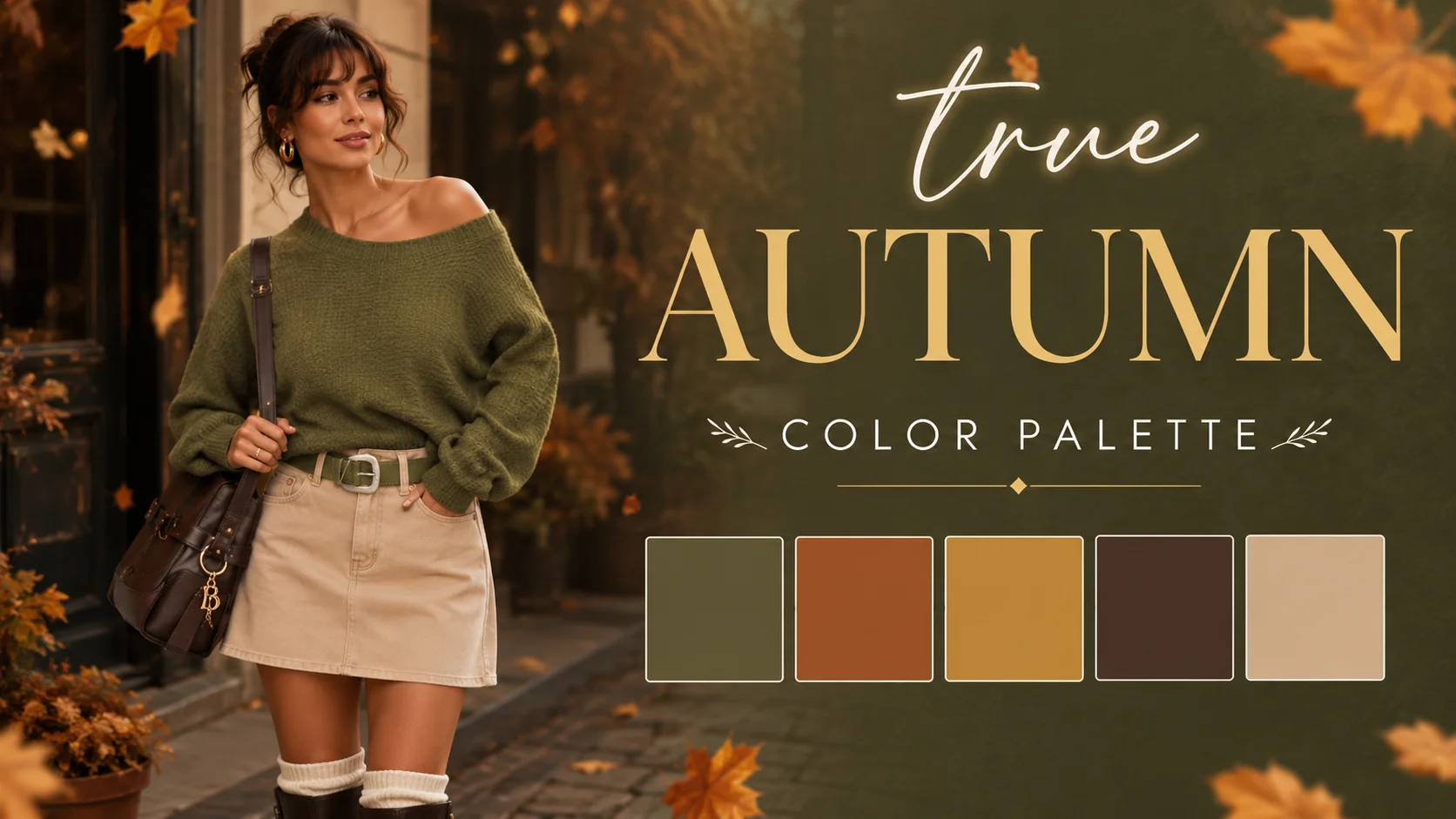 true autumn color palette