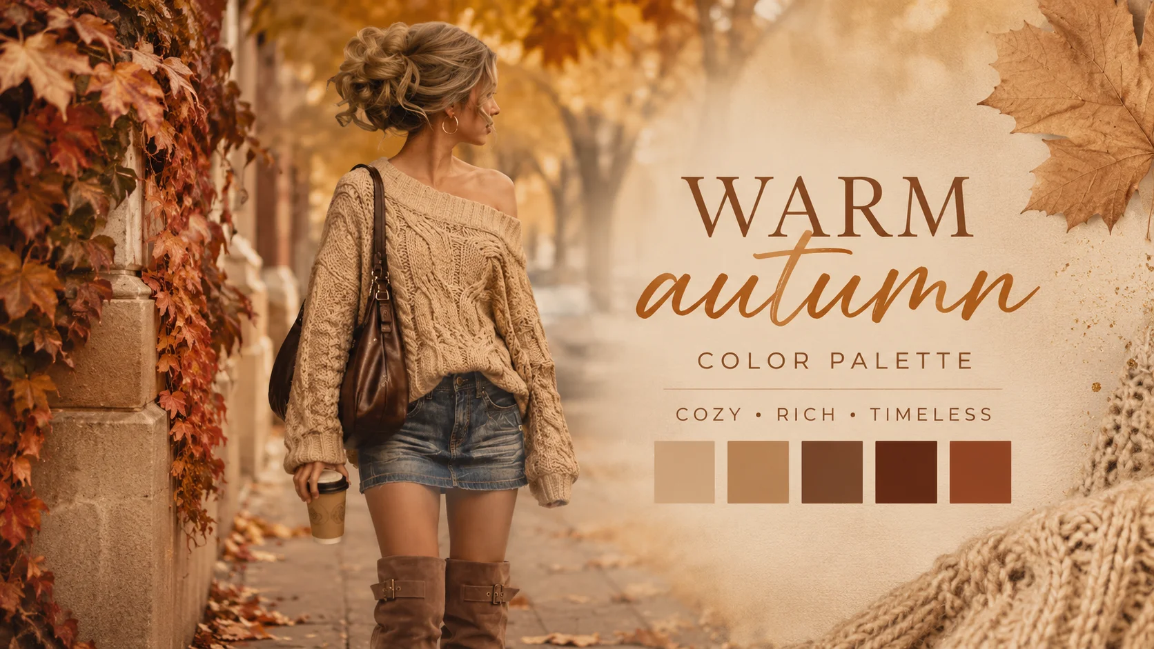 warm autumn color palette