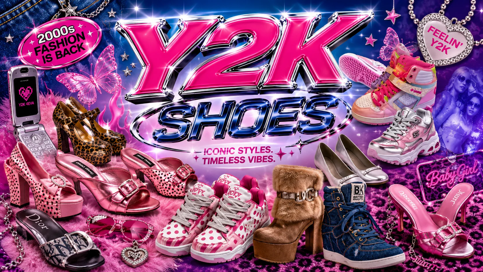 Y2K Shoes: 10 Popular Styles That Defined Early 2000s Fashion